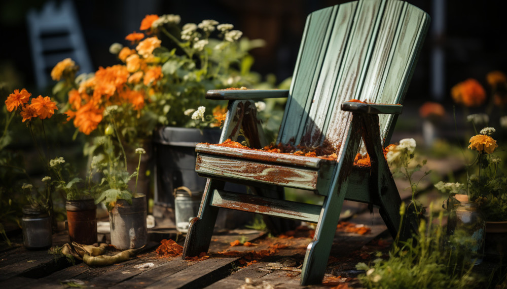 Comment bien nettoyer une chaise de jardin ?