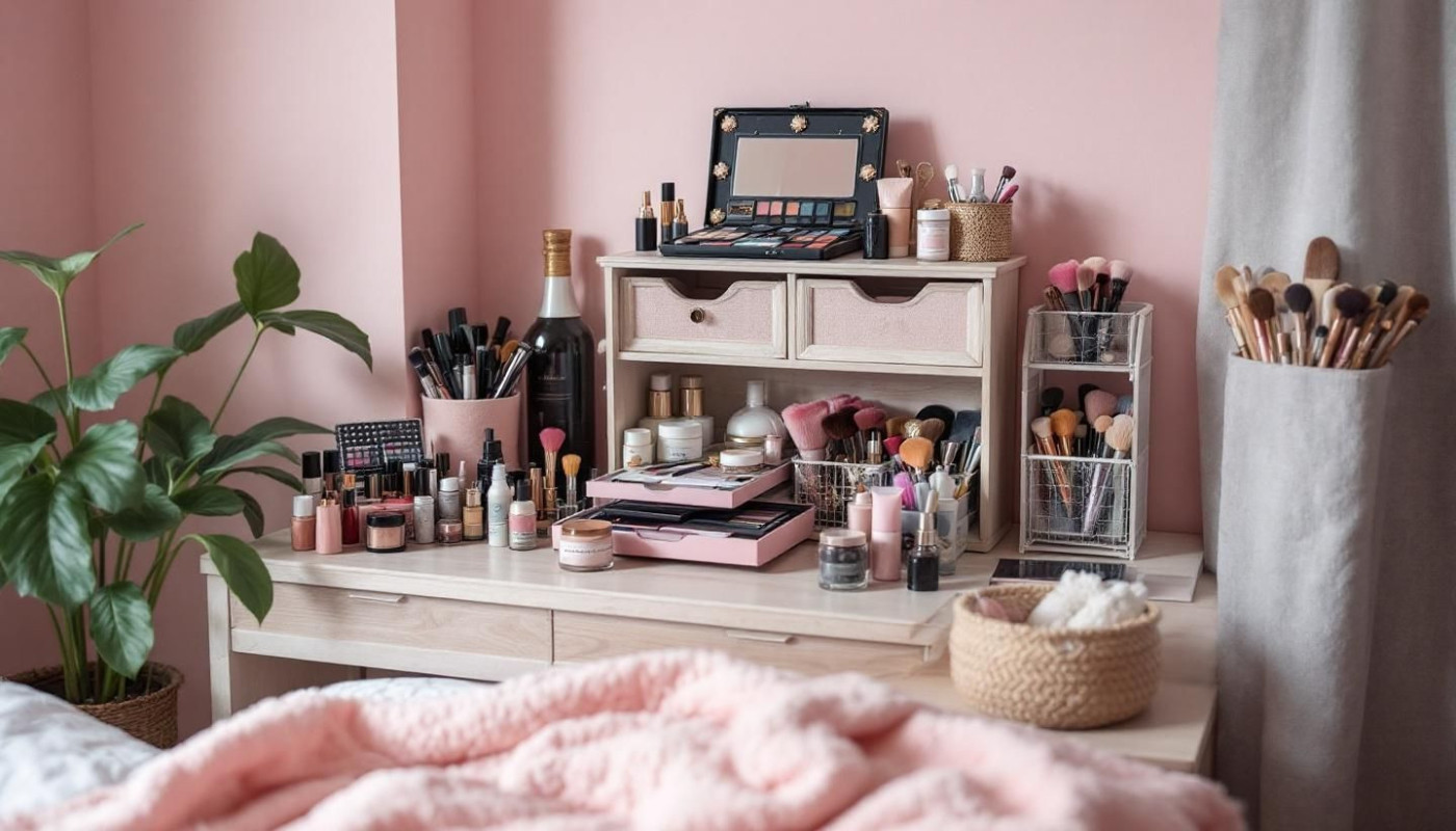 Techniques pour intégrer un coin beauté dans votre dressing de petite chambre